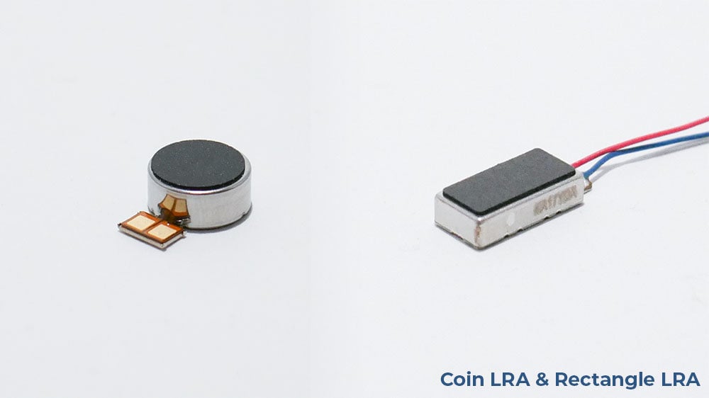 Coin and rectangle linear resonant actuator