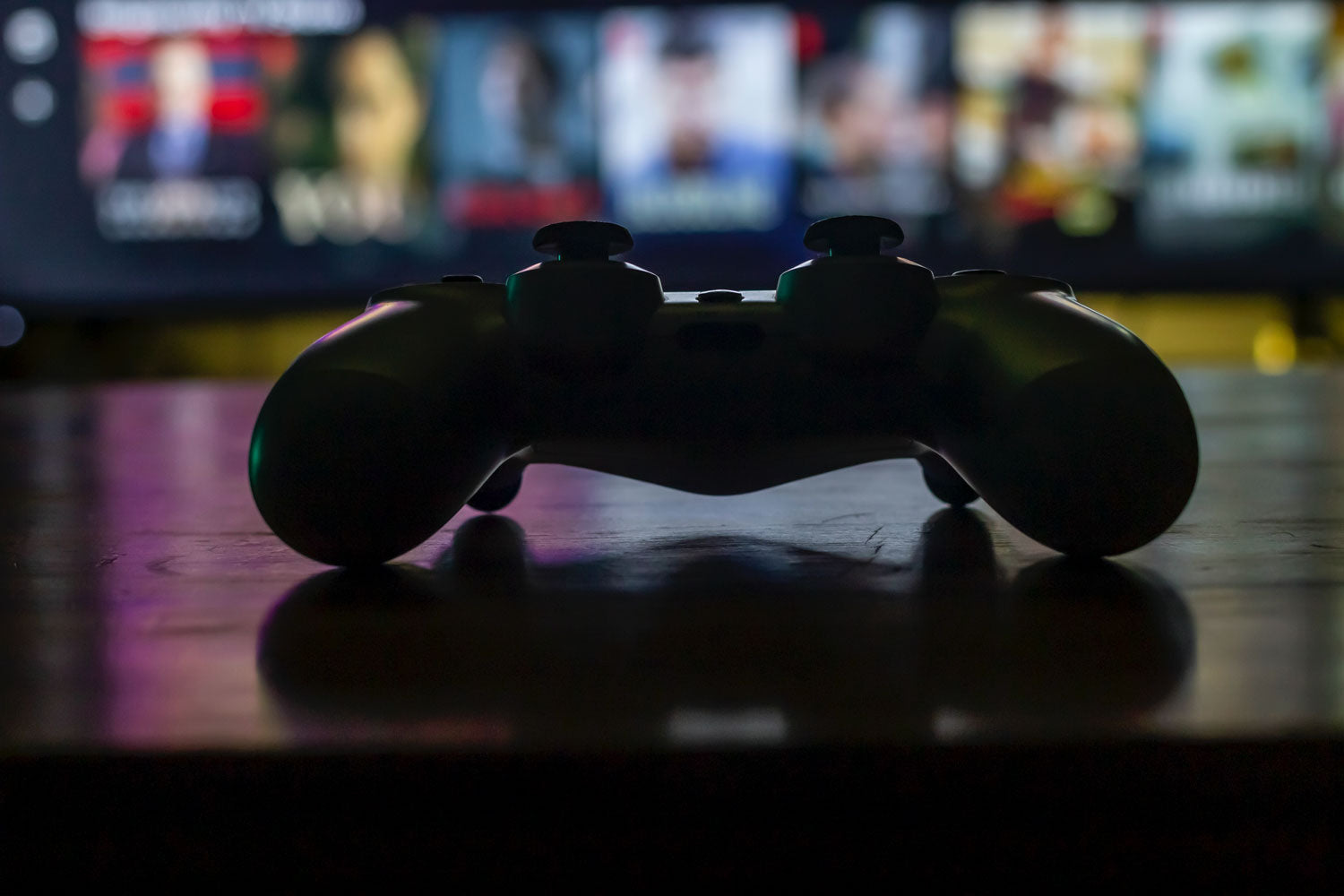 playstation 5 controller on a table